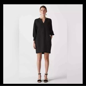 Whistles Zeta black dress